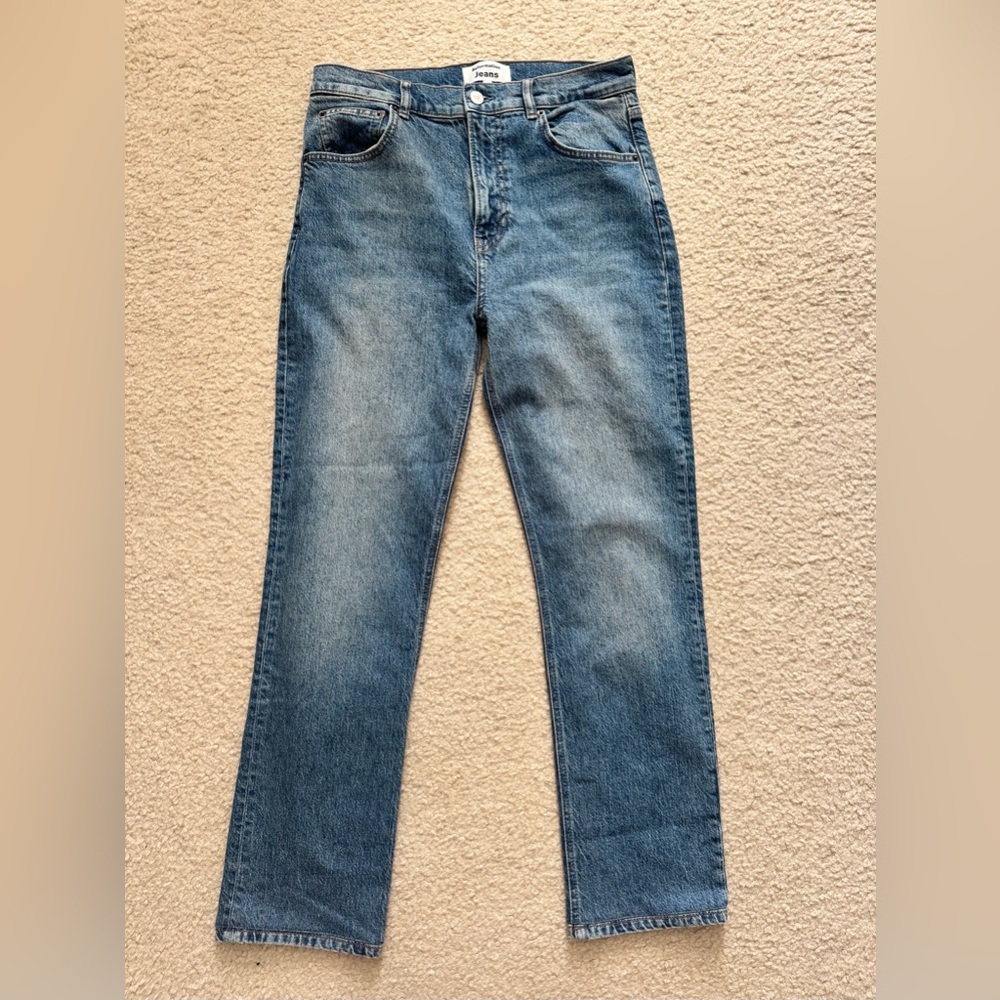 Reformation Liza High Rise Straight Jeans